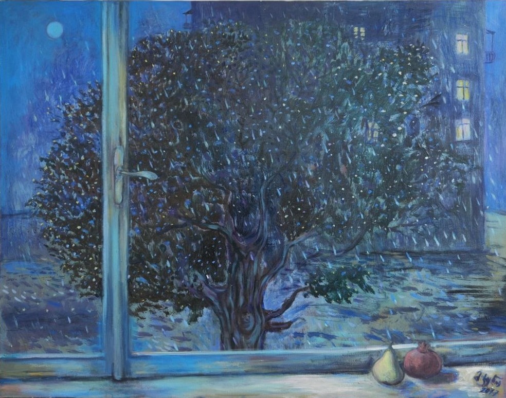 Window View at Night